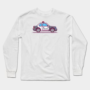 Police Car Long Sleeve T-Shirt